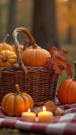 happy thanksgiving wallpaper, thanksgiving decor, holiday blessings, background for mobile wallpaper (vertical)