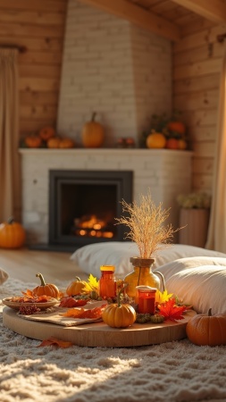 happy thanksgiving wallpaper, thanksgiving decor, seasonal home decor, background for mobile wallpaper (vertical)