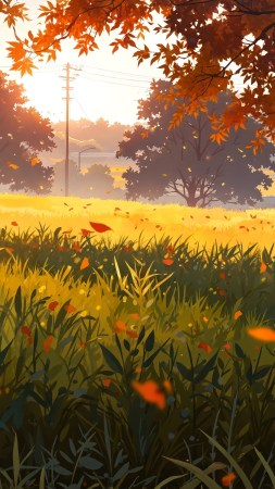 harvest fields wallpaper, fall harvest, outdoor photography, background for mobile wallpaper (vertical)