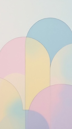 pastel hues wallpaper, soft aesthetic, modern elegance, background for mobile wallpaper (vertical)