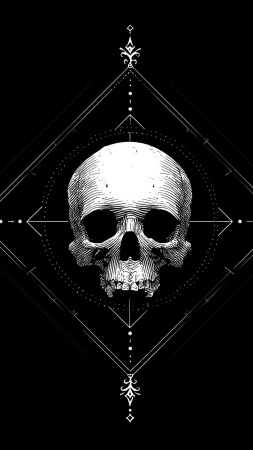 spooky art wallpaper, witchy aesthetics, spooky vibes, background for mobile wallpaper (vertical)