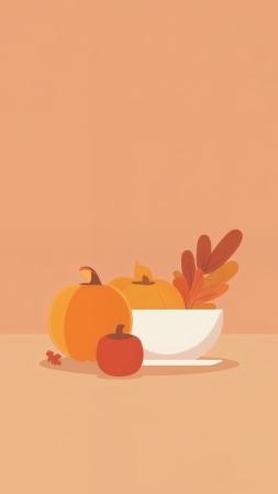 holiday clip art wallpaper, turkey images, festive imagery, background for mobile wallpaper (vertical)