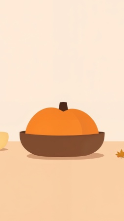 autumn clip art wallpaper, turkey illustrations, harvest images, background for mobile wallpaper (vertical)