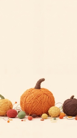 autumn graphics wallpaper, festive images, turkey illustrations, background for mobile wallpaper (vertical)