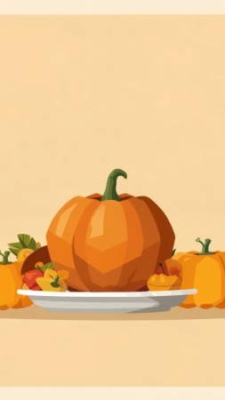 scrapbook wallpaper, fall decorations, thanksgiving printables, background for mobile wallpaper (vertical)