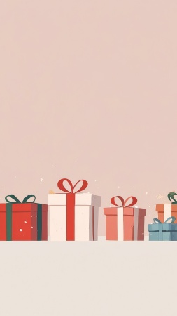 wrapping paper wallpaper, holiday gift, present ideas, background for mobile wallpaper (vertical)