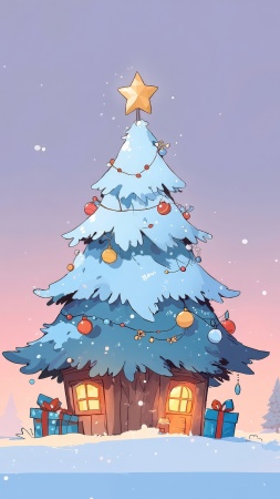 cozy fireplace wallpaper, december festivities, december celebration, background for mobile wallpaper (vertical)