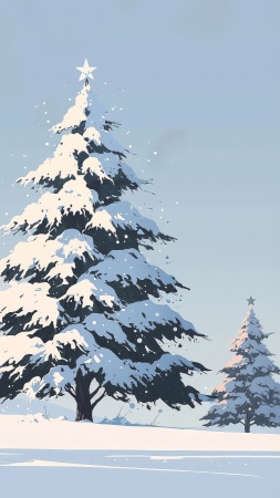winter scenery wallpaper, cozy nights, holiday decor, background for mobile wallpaper (vertical)