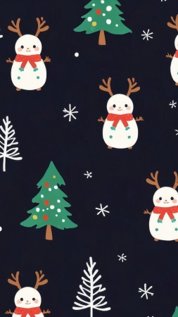 pine tree decorations wallpaper, winter themes, winter backgrounds, background for mobile wallpaper (vertical)