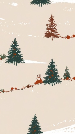 retro images wallpaper, holiday themes, retro decorations, background for mobile wallpaper (vertical)