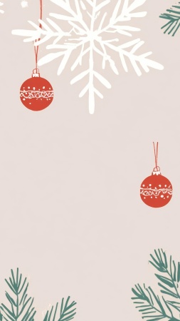 christmas wallpaper wallpaper, new year wallpaper, snowflakes patterns, background for mobile wallpaper (vertical)