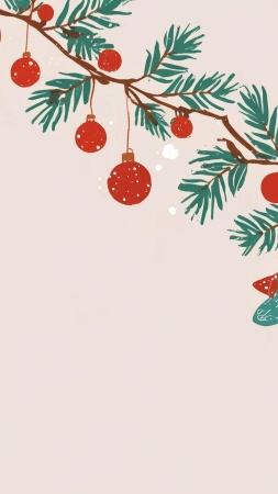 christmas wallpaper wallpaper, joyful celebrations, new year celebrations, background for mobile wallpaper (vertical)
