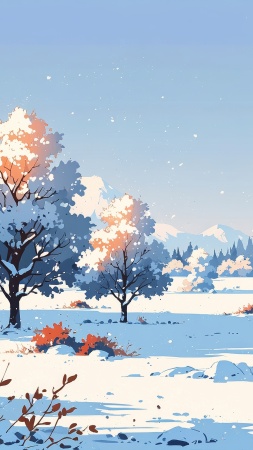 holiday festivities wallpaper, tranquil landscapes, serene landscapes, background for mobile wallpaper (vertical)