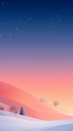 north star wallpaper, twinkling lights, winter holidays, background for mobile wallpaper (vertical)