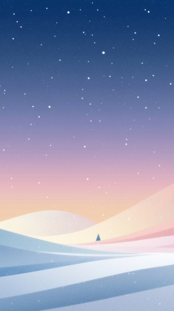 cozy evenings wallpaper, celestial navigation, winter nights, background for mobile wallpaper (vertical)
