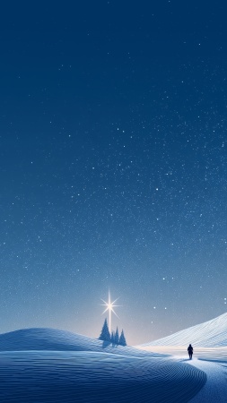 holiday lights wallpaper, magical nights, christmas spirit, background for mobile wallpaper (vertical)