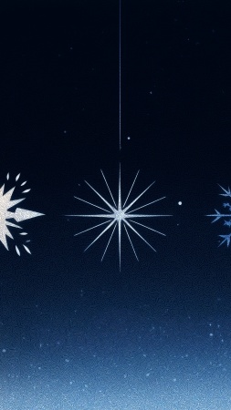 snowflake images wallpaper, christmas themes, winter themes, background for mobile wallpaper (vertical)
