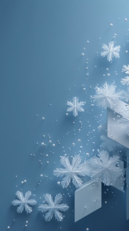 winter aesthetic wallpaper, tranquil landscapes, cozy aesthetic, background for mobile wallpaper (vertical)