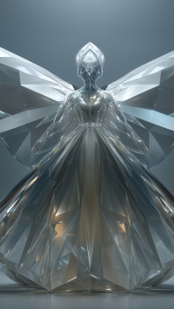 chill aesthetics wallpaper, chill vibes, snow queen, background for mobile wallpaper (vertical)