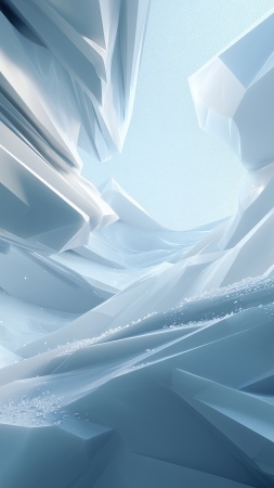 icy background wallpaper, blue ice, crystalline frost, background for mobile wallpaper (vertical)