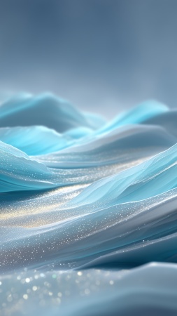 winter patterns wallpaper, crystalline design, cool colors, background for mobile wallpaper (vertical)