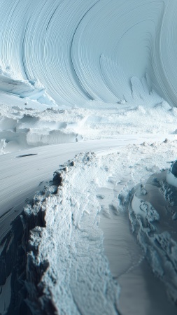 blue tones wallpaper, crystalline structure, cool blue, background for mobile wallpaper (vertical)