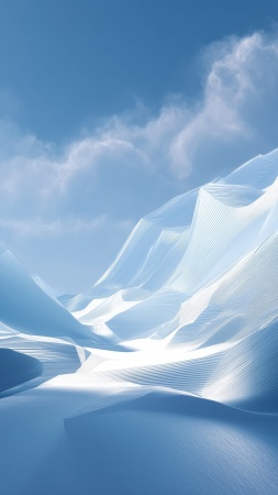 modern abstract wallpaper, minimalist ice, frost patterns, background for mobile wallpaper (vertical)