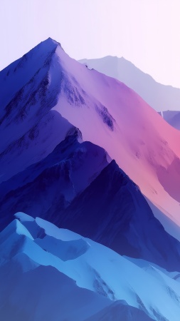 snowy mountains wallpaper, majestic peaks, natural beauty, background for mobile wallpaper (vertical)