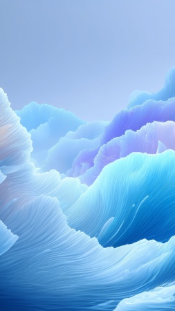 wavy abstract wallpaper, 8k background, fluid art, background for mobile wallpaper (vertical)