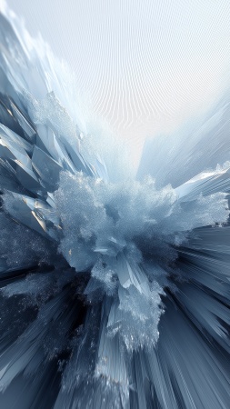 abstract crystals wallpaper, spectrum art, multicolored design, background for mobile wallpaper (vertical)