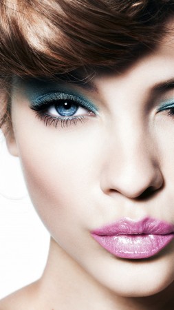 Barbara Palvin, Victoria's Secret Angel, model, fashion, portrait, lips (vertical)