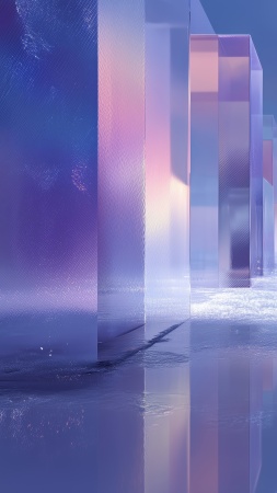 crystalline abstract wallpaper, faceted, visual texture, background for mobile wallpaper (vertical)