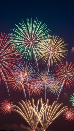 new year countdown wallpaper, new year celebrations, countdown to midnight, background for mobile wallpaper (vertical)