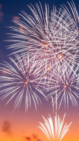 fireworks wallpaper, new years celebration, new years celebrations, background for mobile wallpaper (vertical)