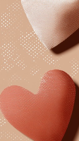 love symbols wallpaper, ruby red, heart illustrations, background for mobile wallpaper (vertical)