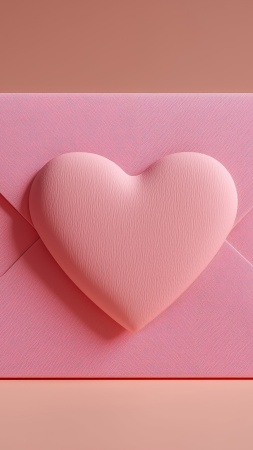 love note wallpaper, diy valentine, surprise gift, background for mobile wallpaper (vertical)