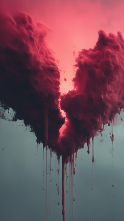 rebellion wallpaper, self-discovery, broken heart, background for mobile wallpaper (vertical)