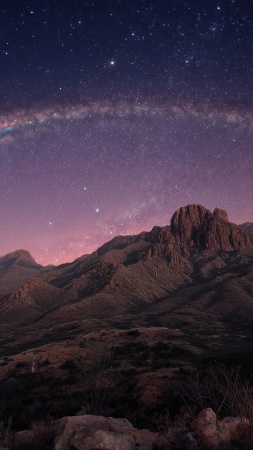 canyon view wallpaper, colorful sunset, atmospheric colors, background for mobile wallpaper (vertical)