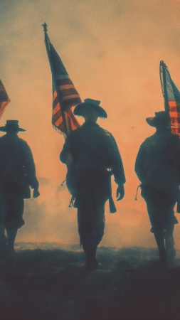 historical significance wallpaper, patriotic, flag, background for mobile wallpaper (vertical)