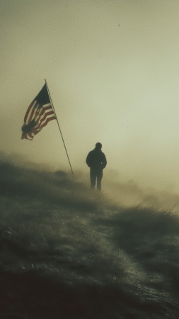 remembrance wallpaper, parade, honor veterans, background for mobile wallpaper (vertical)