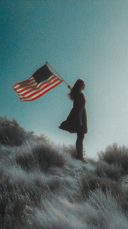 historical significance wallpaper, summer kickoff, holiday weekend, background for mobile wallpaper (vertical)