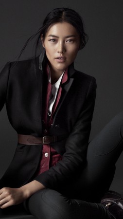 Liu Wen, Top Fashion Models 2015, model, brunette, suit (vertical)