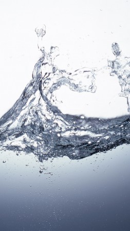 water, 4k, HD wallpaper, splash, glass, abstract, wallpaper (vertical)