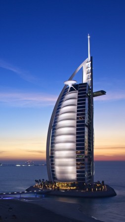 Burj Al Arab Hotel, Dubai, Uae, travel, booking, pool (vertical)