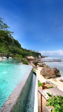 AYANA Resort and Spa, Bali, Jimbaran, Best hotels, tourism, travel, resort, booking, vacation, pool (vertical)