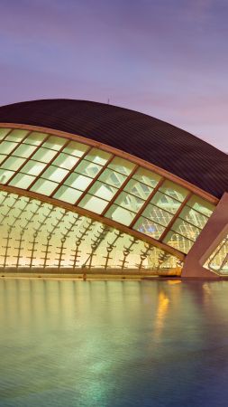 City of Arts and Sciences, planetarium, Valencian, Tourism, Travel (vertical)