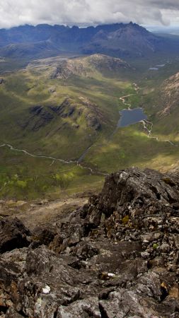 Scotland, 4k, HD wallpaper, travel, tourism, mountain (vertical)