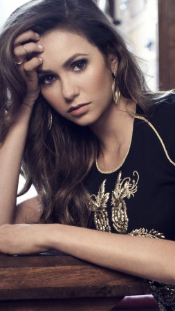 Nina Dobrev, Most Popular Celebs, Actress, television star, brunette, model (vertical)