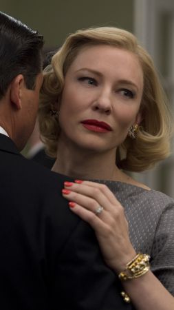 Carol, Cate Blanchett, Rooney Mara (vertical)