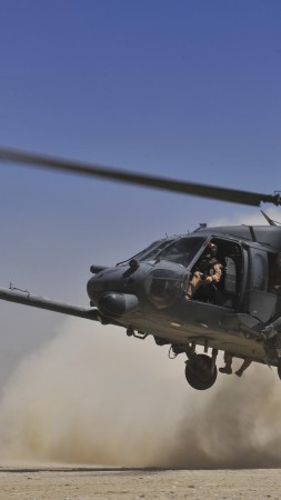 Sikorsky UH-60 Black Hawk, helicopter, U.S. Air Force,  (vertical)